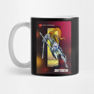 Shatterstar in action Mug